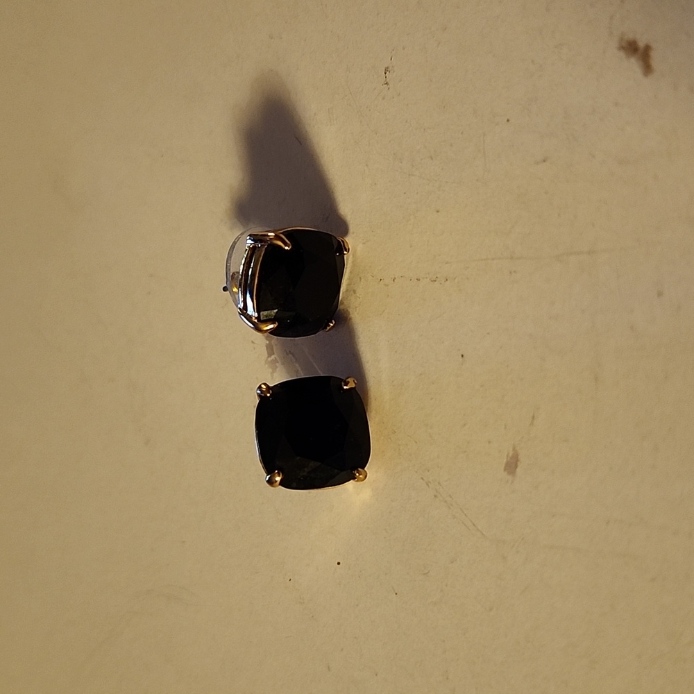 Kate spade black earrings